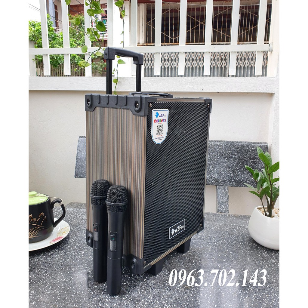 LOA KÉO BASS 2 TẤC AZ Pro – AZ 8 2 MÍC GIÁ RẺ CÓ CHẤT ÂM HAY NHẤT