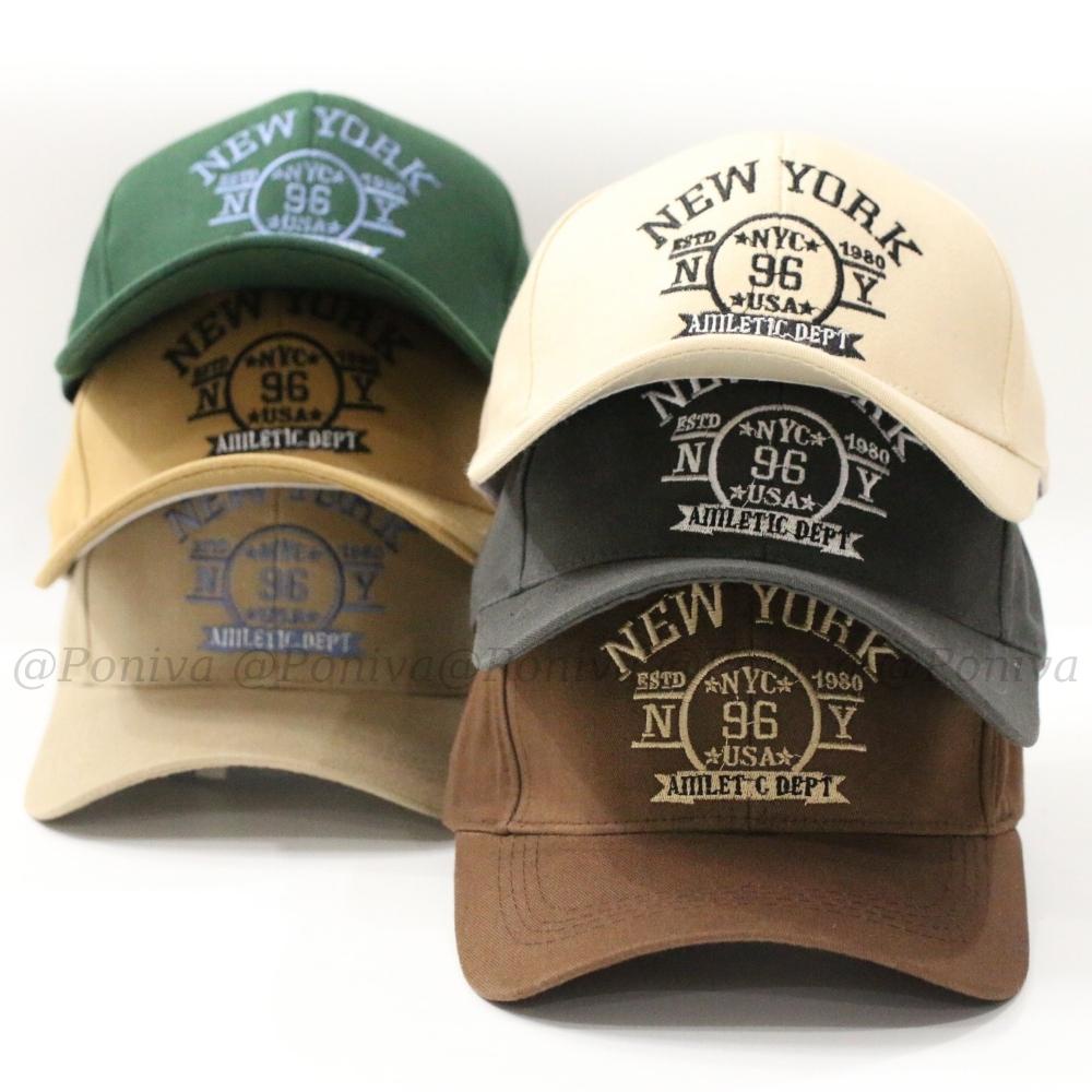 Mũ lưỡi trai ❤️ Nón kết thêu chữ NEW..YORK chất kaki cao cấp form unisex nam nữ N552 phong cách Ulzzang PONIVA siêu hot