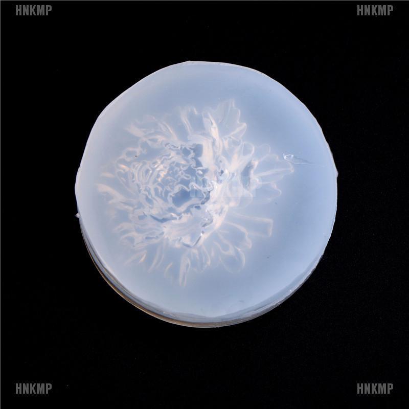 Khuôn silicone 4.5*1.3cm tạo hình hoa hồng trang trí bánh kem