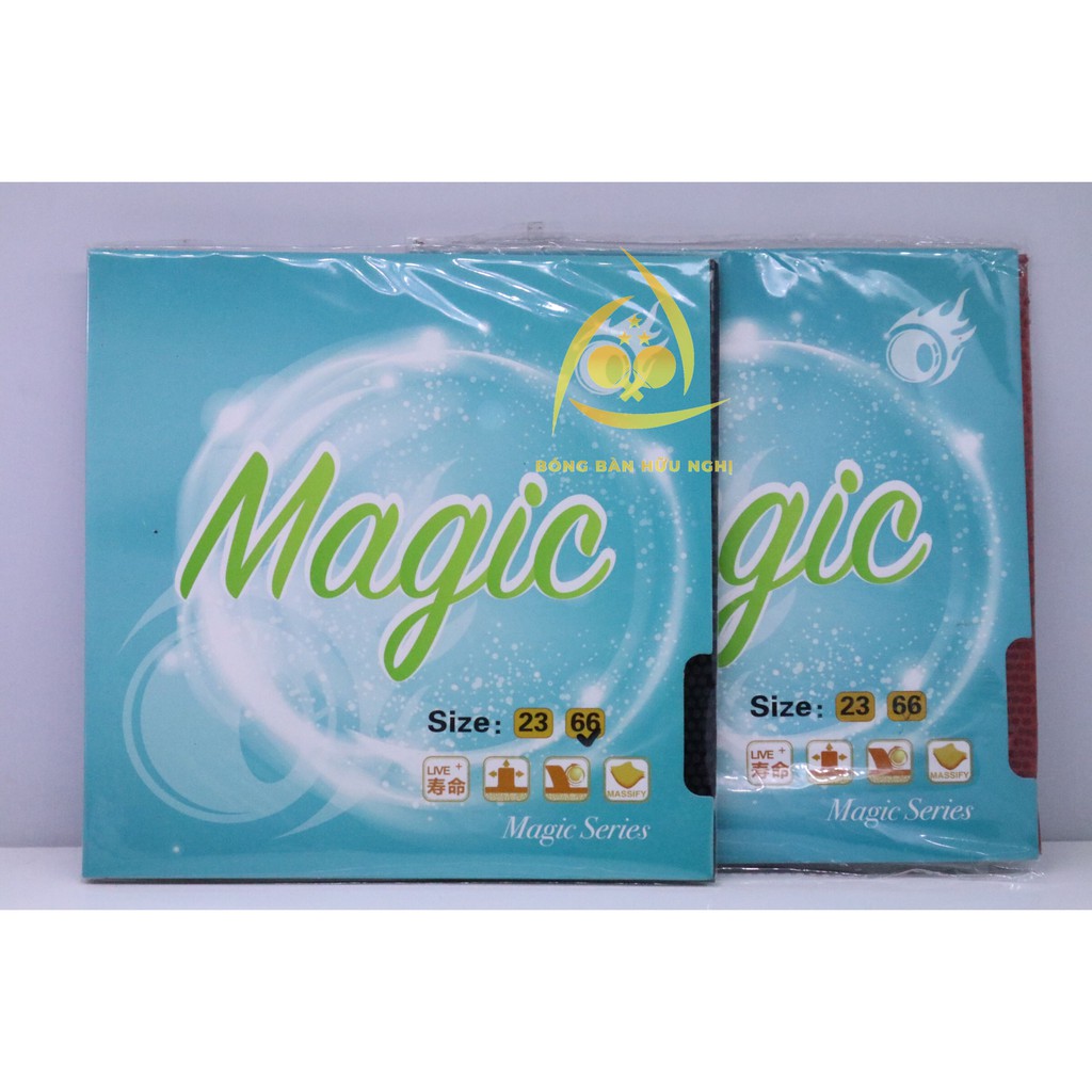 Mặt Vợt Gai Bóng Bàn MAGIC 66 2020 Phản Các Loại Xoáy