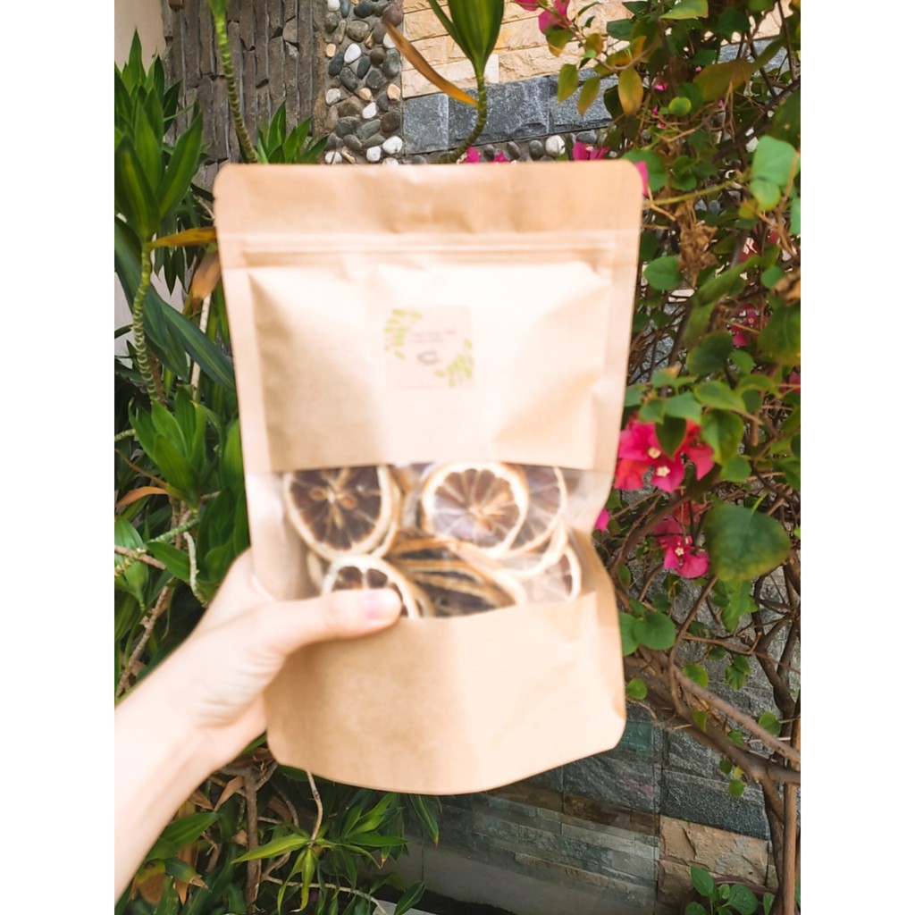 (ảnh thật + video) chanh vàng trang trí sấy khô đẹp 100 gram