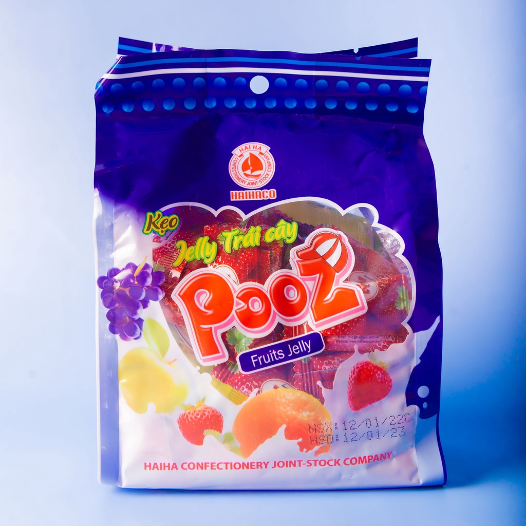 Kẹo Jelly Pooz HẢI HÀ Hương Trái Cây Tổng Hợp