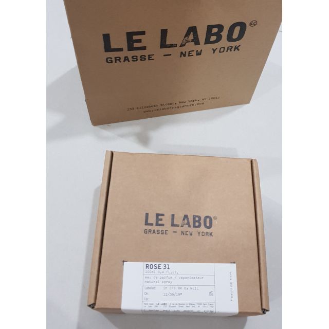 Nước hoa Le labo 31 __ Chuẩn  __ Tem Mỹ Macy's