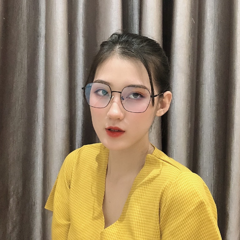 Gọng kính Titanium 88039D thời trang cao cấp nam nữ siêu nhẹ siêu bền OURESS