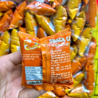Snack cá viên chiên