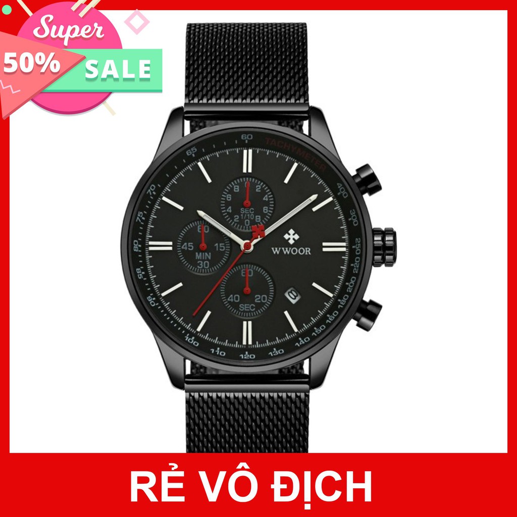 (TRỢ GIÁ KHỦNG) ĐỒNG HỒ NAM WWOOR 8862 CHÍNH HÃNG CAO CẤP Cao Cấp _Full Box