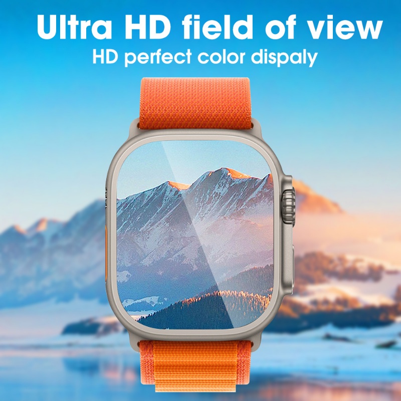 Toàn Bộ Miếng Dán Màn Hình HD Bằng TPU Dẻo Trong Suốt Siêu Nhạy Cho Đồng Hồ Thông Minh Apple Watch
