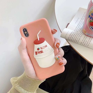 [IPHONE] Ốp Hàn Quốc - Sticker Trà Sữa Cute Cho Full Mã Iphone