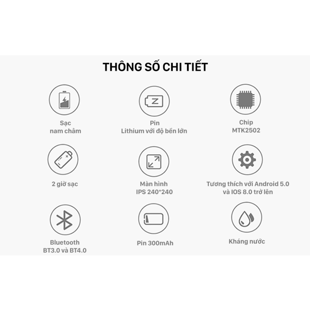 Đồng hồ thông minh Microwear L13 - Hỗ trợ nghe gọi qua bluetooth, đo nhịp tim, đẩy thông báo