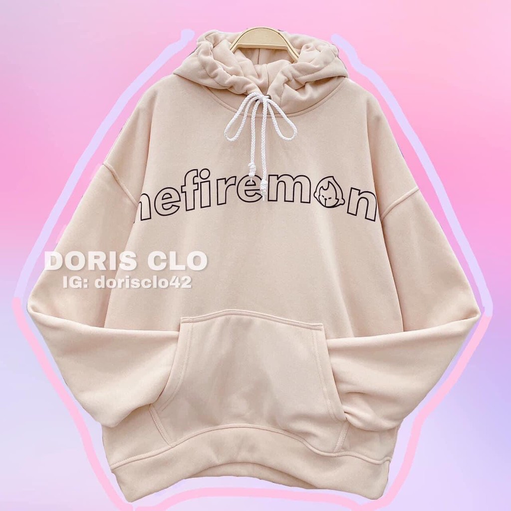 Áo Hoodie Chữ Nổi - Áo Hoodie Form Thụng Tay Bồng Siêu Hót - Áo Hoodie Free Size | BigBuy360 - bigbuy360.vn