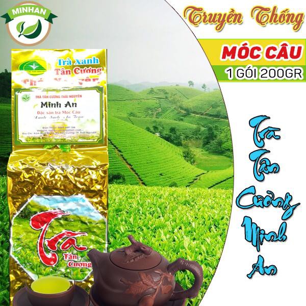 200g đặc sản chè móc câu Tân Cương, trà bắc Thái Nguyên loại đặc biệt