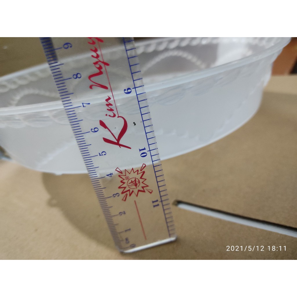 KHUÔN RAU CÂU NHỰA HÌNH CHÙM NHO 25 CM