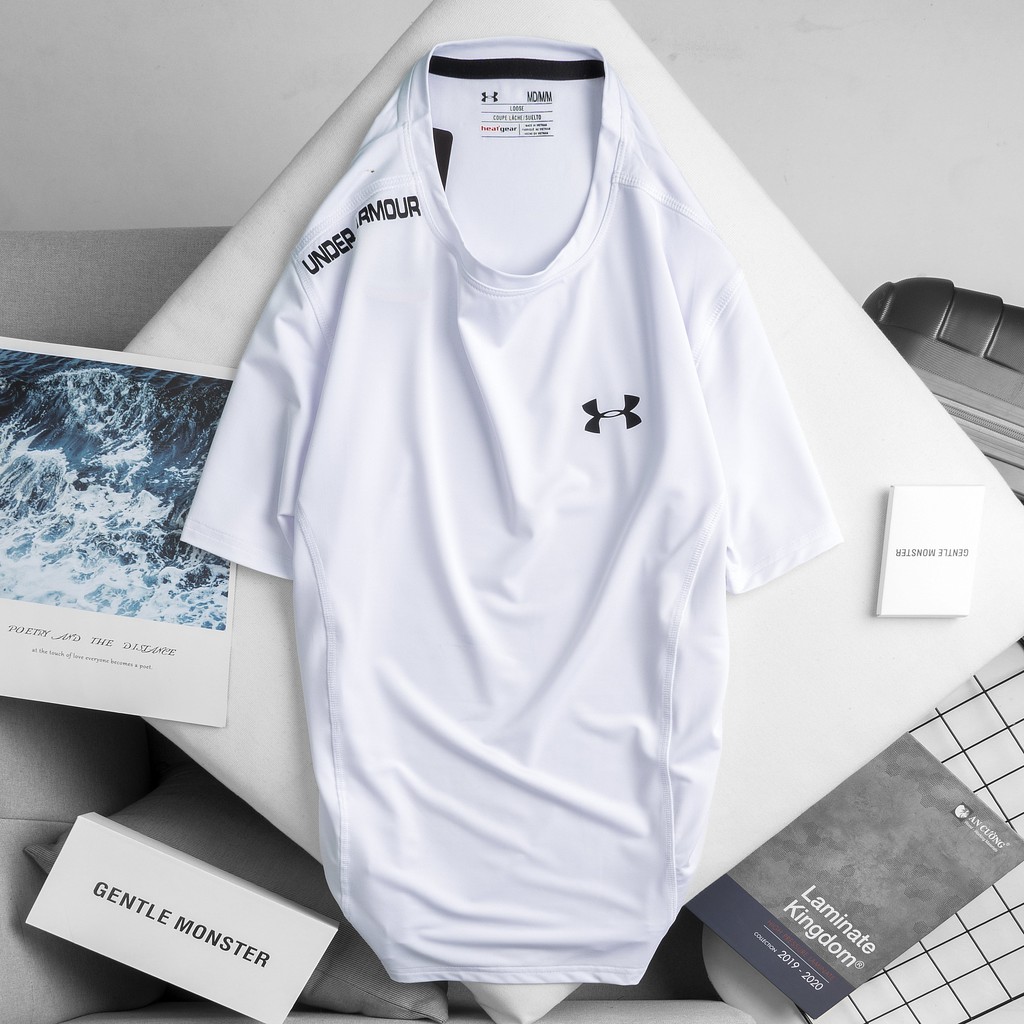 Áo thun lạnh thể thao nam cao cấp, chất thun poly co dãn 4 chiều thoáng mát,vải mịn, không xù lông, không bai màu - AT37 | BigBuy360 - bigbuy360.vn