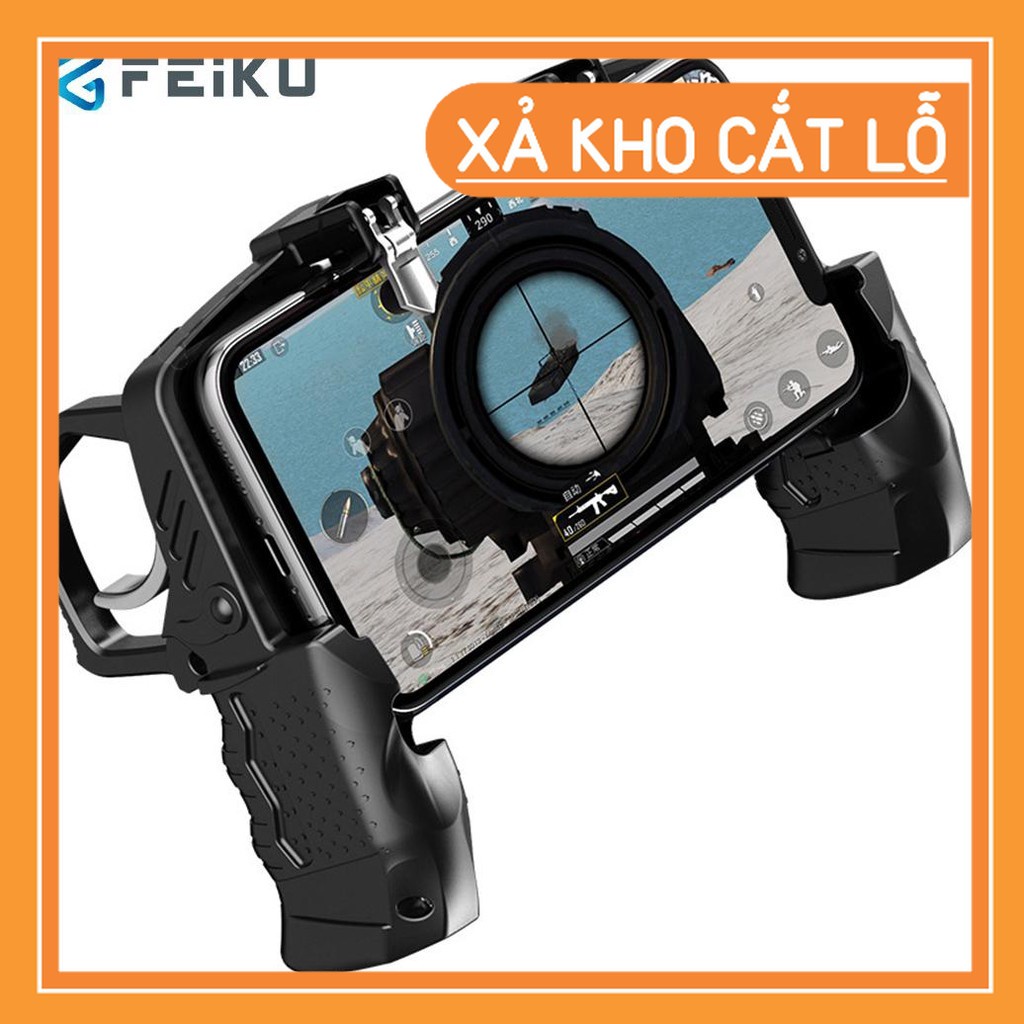 Feiku K21 Pubg Dụng Cụ Điều Khiển Trò Chơi Điện Thoại Di Động Tay Cầm Chơi Game Cho Người Hâm Mộ Chơi Game Nút Bắn Tay C