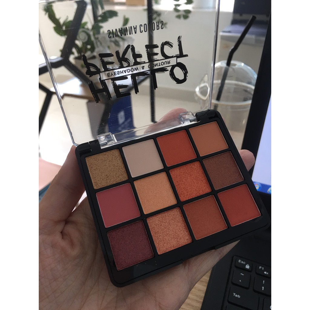 [3 trong 1] Set Phấn Mắt - Má Hồng - Tạo Khối Sivanna Hello Perfect HF5016 | BigBuy360 - bigbuy360.vn