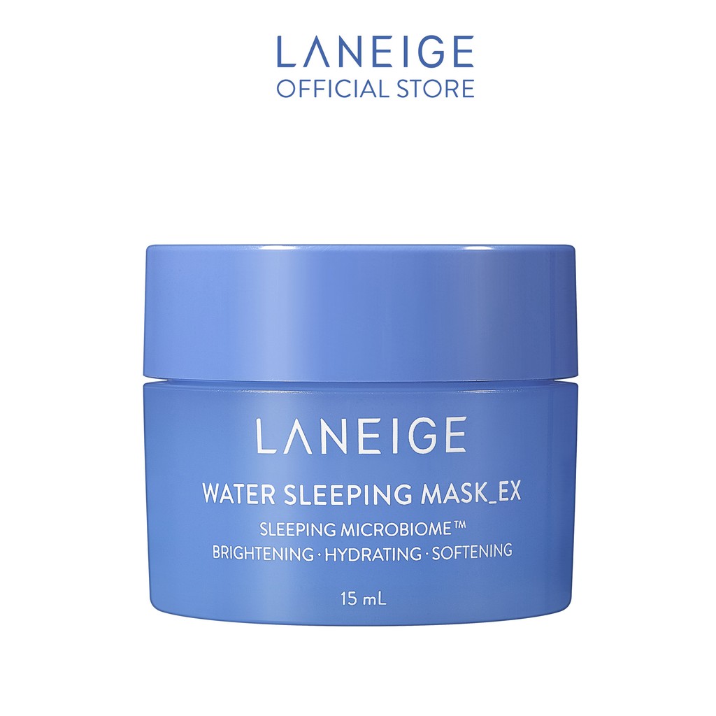 [HB GIFT] Bộ đôi mặt nạ ngủ LANEIGE Water &amp; Lip Sleeing Mask Minisize