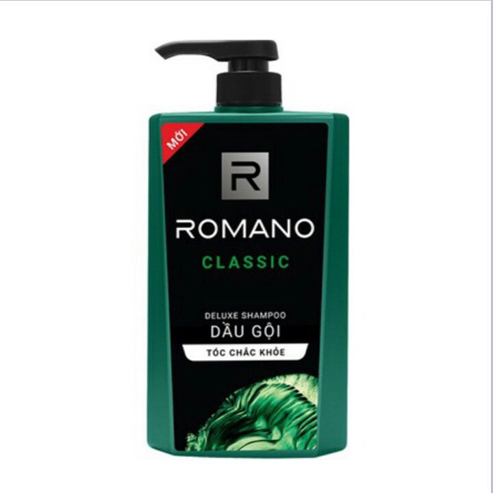 Romano - Dầu gội cao cấp 650g Classic + Tặng chai tắm gội 150g