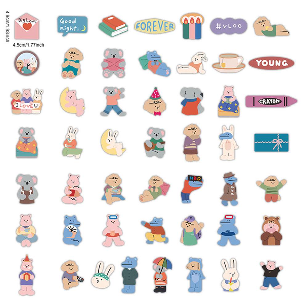 PEWANY Sticker Dán Trang Trí Album Dễ Thương