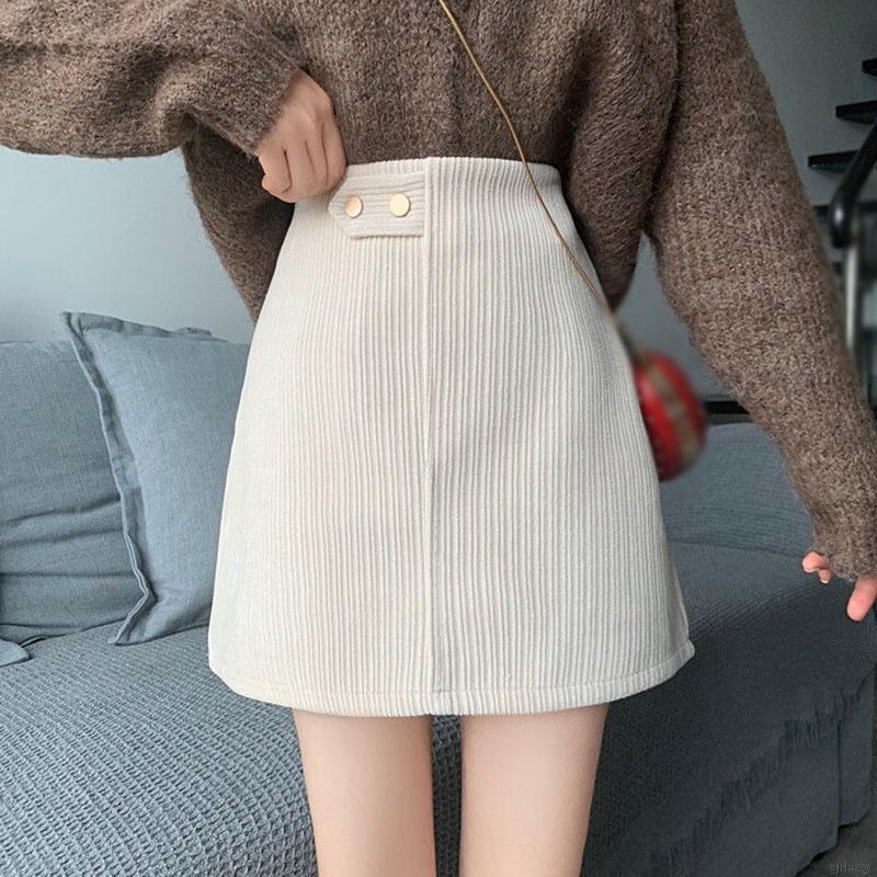 Chân Váy Chữ A Lưng Cao Phong Cách Hàn Quốc Cho Nữ | BigBuy360 - bigbuy360.vn