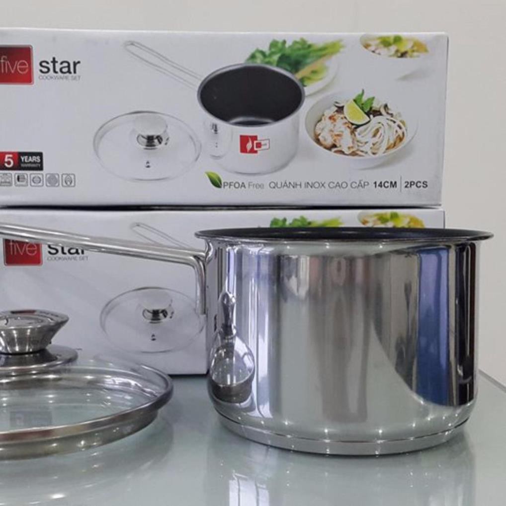 Quánh nấu bột chống dính FIVESTAR chính hãng nhiều size