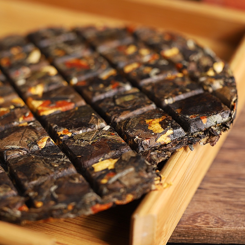 Bạch Trà Cổ Thụ Phúc Kiến, Vân Nam thêm vỏ quýt 150 gram
