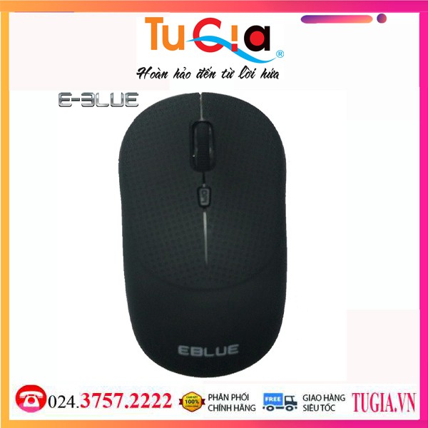 Chuột không dây Eblue EMS816 (USB-Wireless)-Hàng Chính Hãng