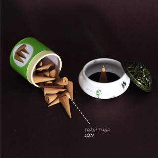 Trầm nụ  tháp nhỏ - to