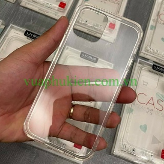 Ốp lưng Likgus chống ố vàng, chống sốc iPhone 12 Pro/11/12 Mini/13 Pro Max, IP X/Xr/Xs Max cao cấp (trong suốt/nhám)