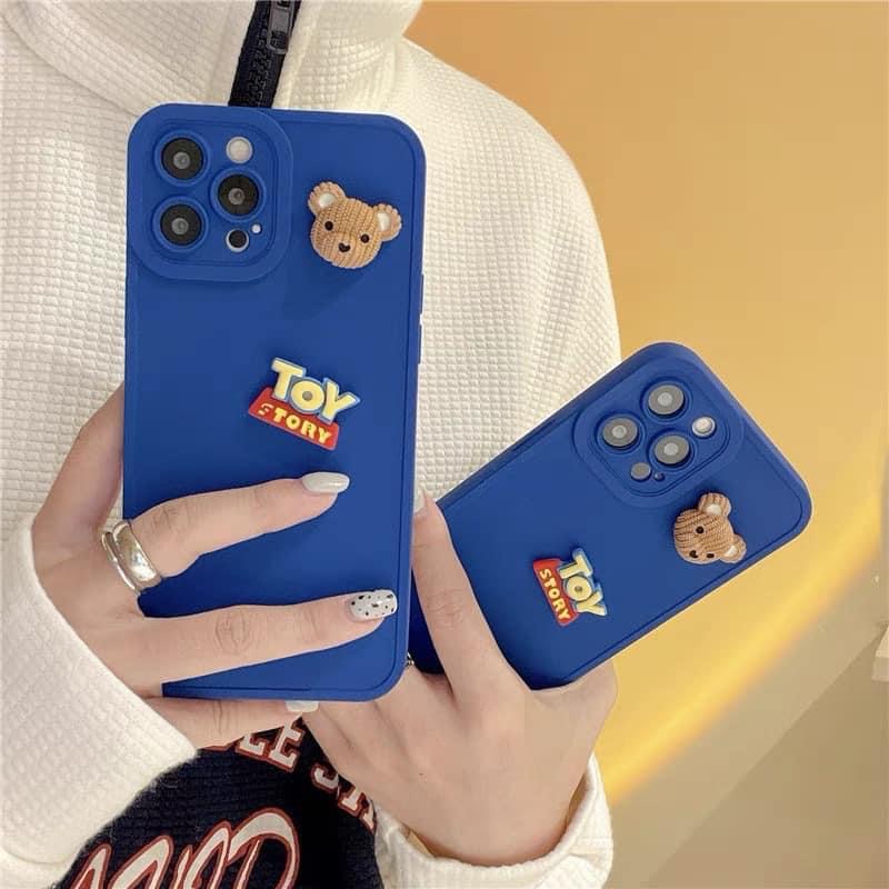 Ốp lưng điện thoại iphone gắn charm toystory7plus x xsmax 11 11promax 12 12pro 12promax 13 13pro 13promax DT13