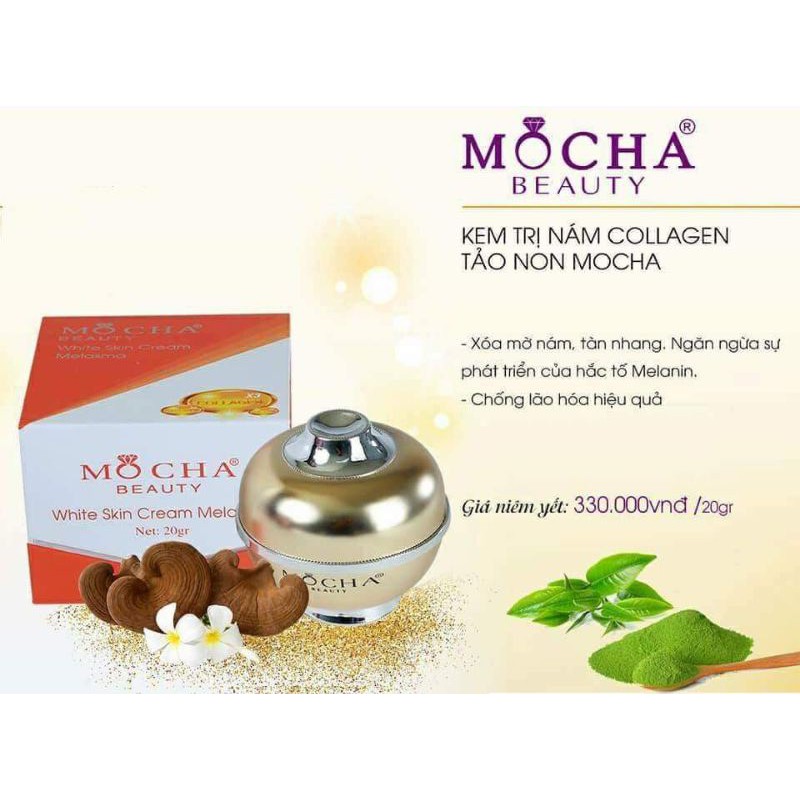 KEM FACE COLLAGEN TẢO NON MOCHA