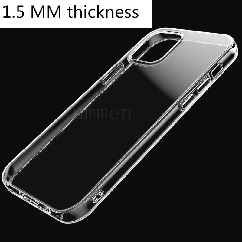 Ốp điện thoại TPU trong dày 1.5mm Huawei Y3 Y5 Y6 Y7 Y9 Pro Prime 2016 2017 2018 2019 Psmart Z 2019