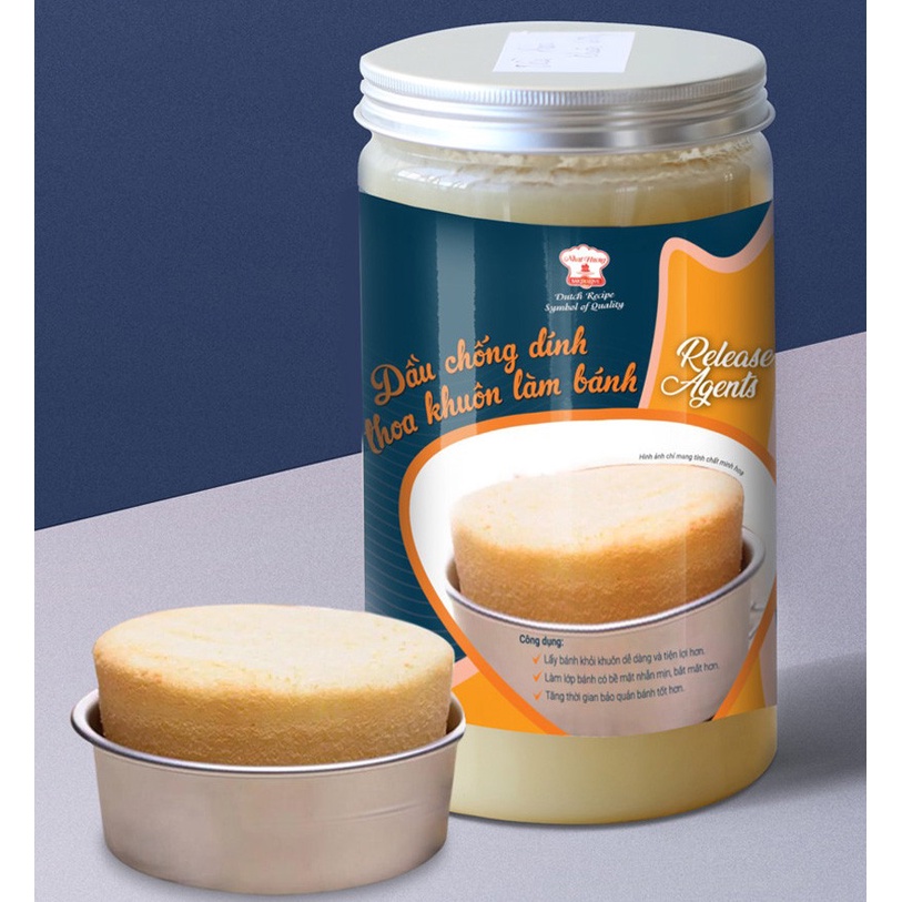 Dầu Chống Dính Thoa Khuôn Làm Bánh Nhất Hương (600g)