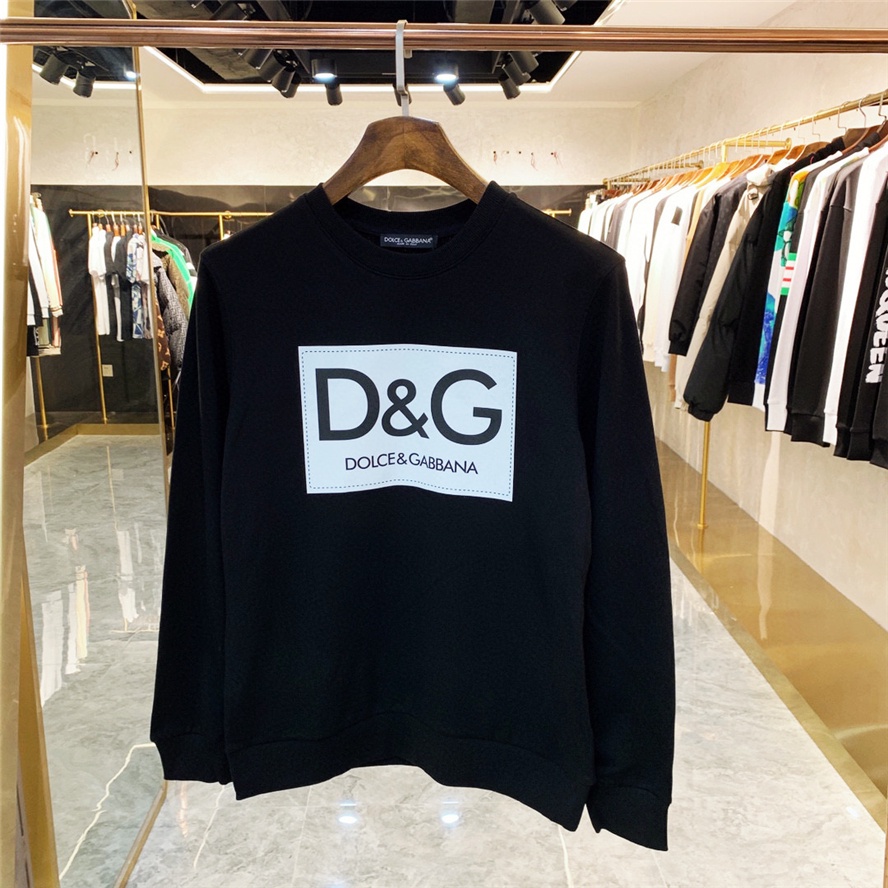Áo thun nam tay dài in chữ D0LCE&GABBA 2021 4XL