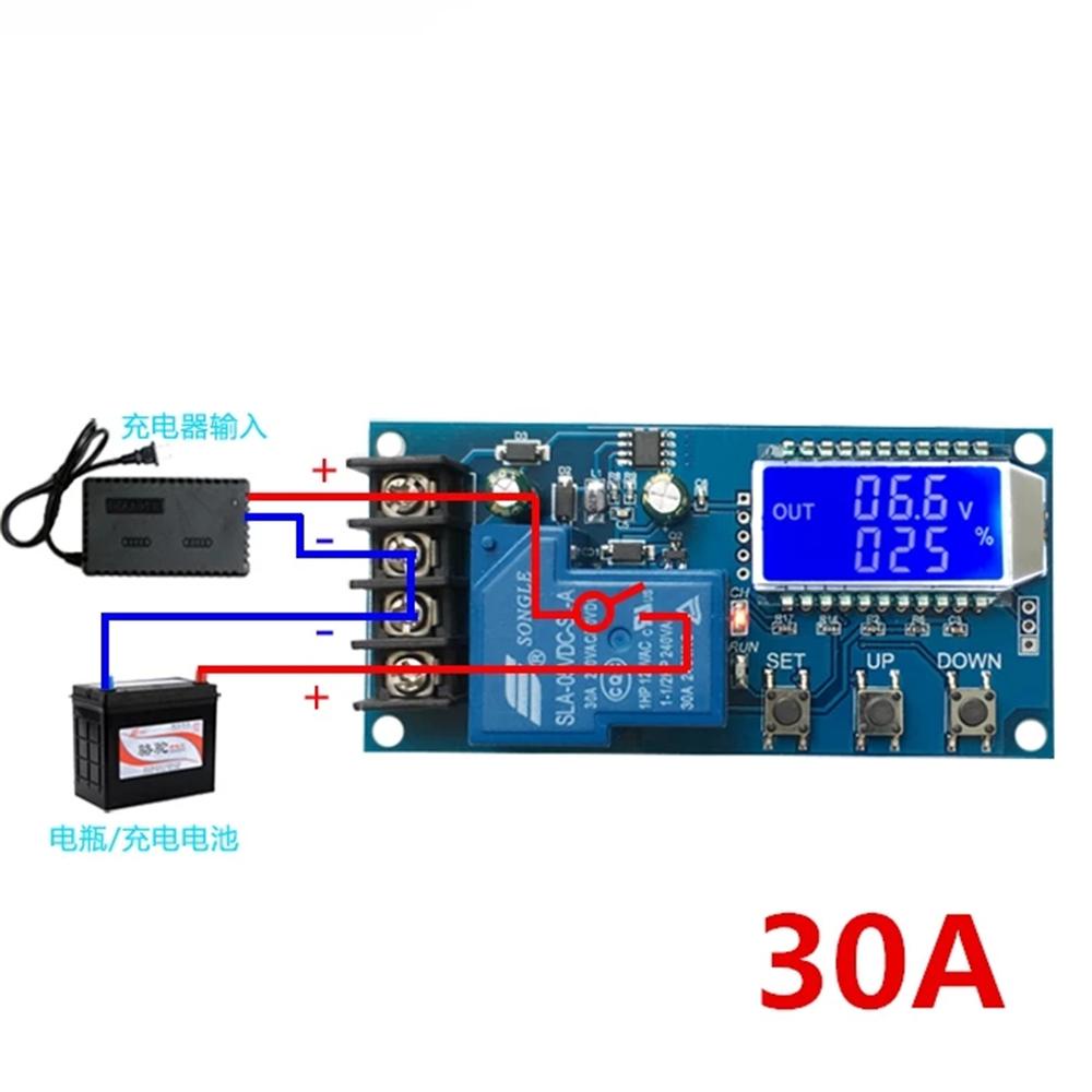 Bản Mạch Điều Khiển Công Tắc Sạc Pin 12V 24V 36V 48V