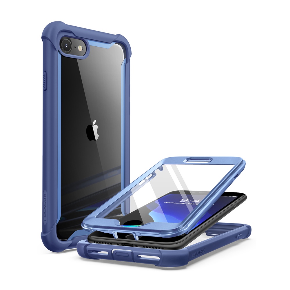 Ốp điện thoại SUPCASE hai lớp tích hợp bảo vệ màn hình trong suốt thích hợp cho iPhone SE 2022  SE 2022/2020 8 7