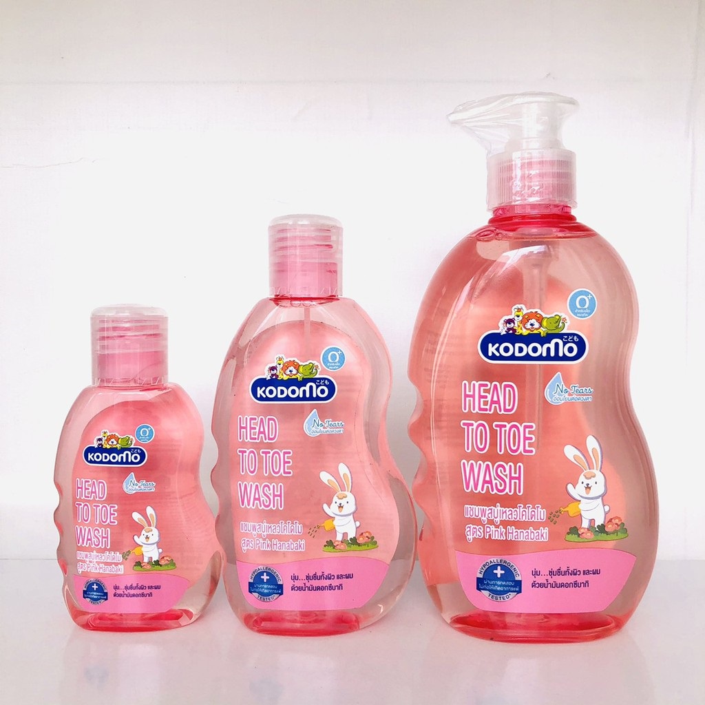 Sữa tắm gội Kodomo cho bé 200ml/400ml