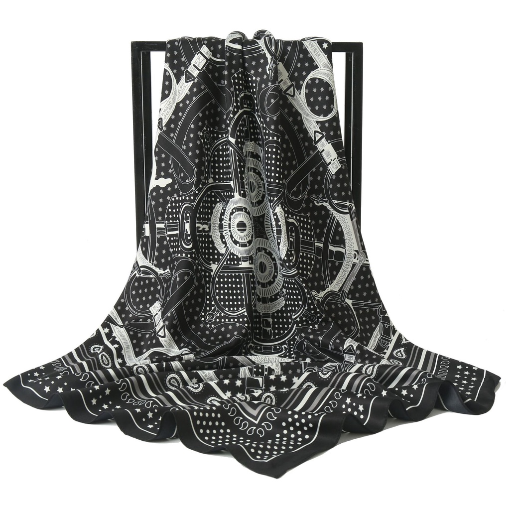 Khăn Choàng Vuông 90cm(35.4inch) Thời Trang Thoáng Khí WJ1007-87-01