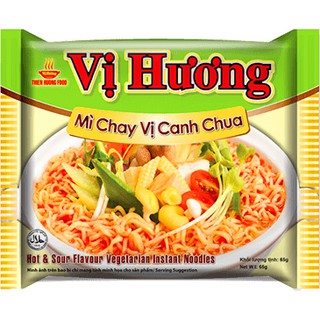 (Giảm 8k)(Free ship)Thùng 30 gói mì chay vị canh chua 65gr