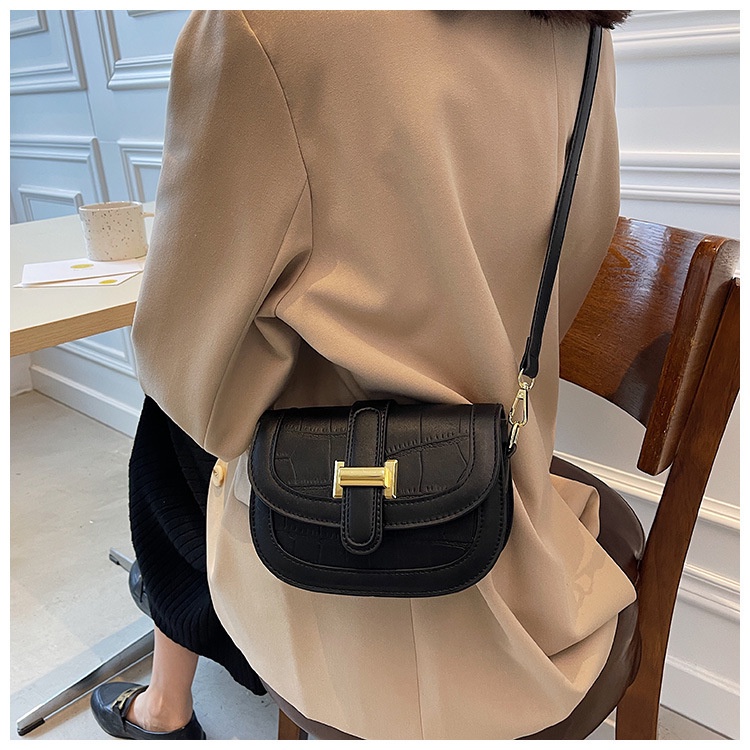 Túi xách nữ đeo chéo đẹp thời trang cao cấp khóa dải H sang trọng phong cách Hàn Quốc