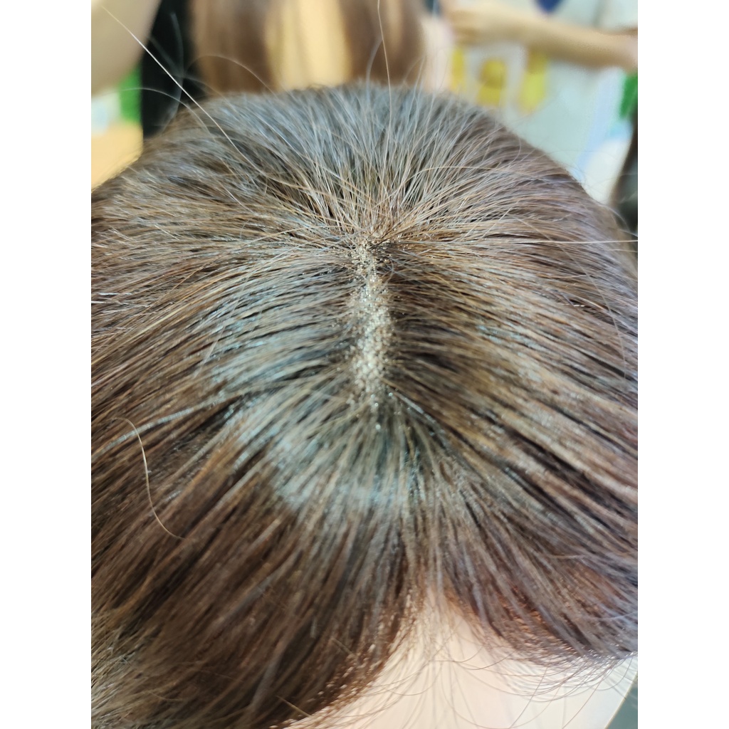 [Mã BMBAU300 giảm 7% đơn 499K] Tóc Mái Hói Phủ Đỉnh Hai Mái 30cm WINA 360 Mh-004 Chẻ Ngôi Như Thật