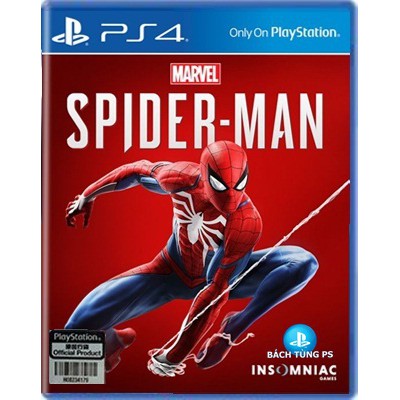 Đĩa Game PS4: Marvel Spider Man hệ Asia