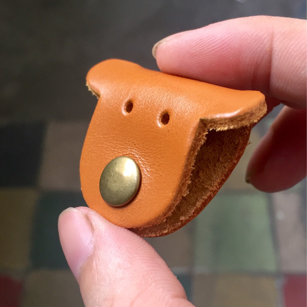 Đồ Kẹp Giữ Chống Rối Dây Tai Nghe - Chất Liệu Da Bò Thật 100% - Hình Con Gấu - ORCO - Nhiều Màu Sắc | BigBuy360 - bigbuy360.vn