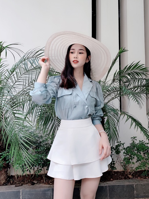 Chân váy ngắn 2 tầng xòe CV336 KYMIE