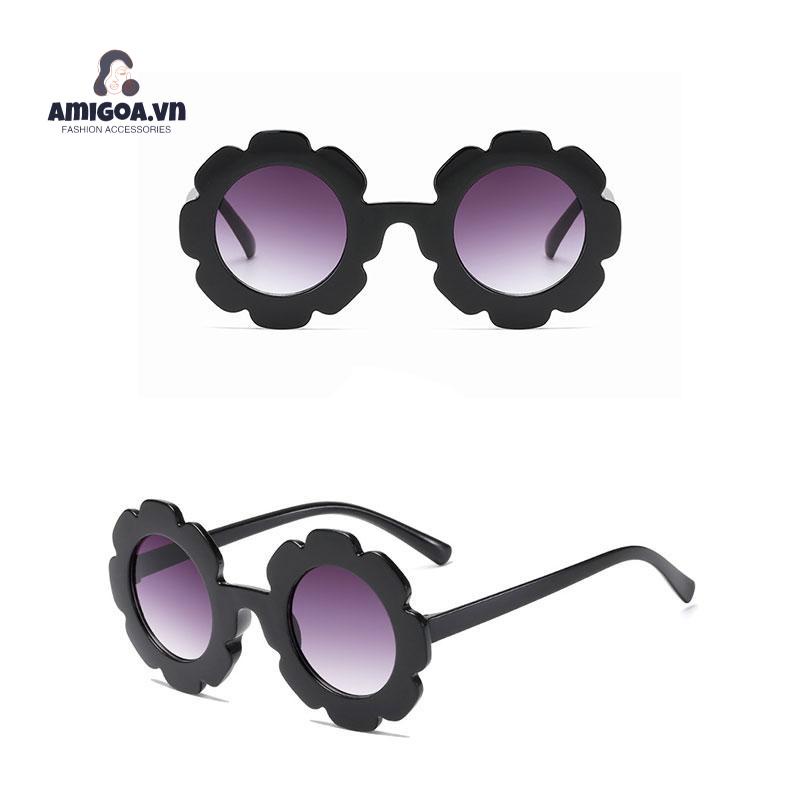 Mắt Kính Hình Hoa Hướng Dương Thời Trang Cho Bé