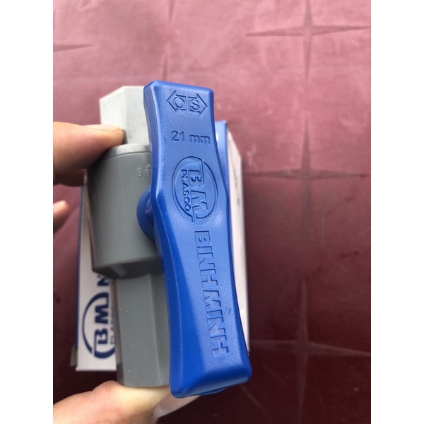 Van khoá nước PVC Bình Minh 21,27,34,42