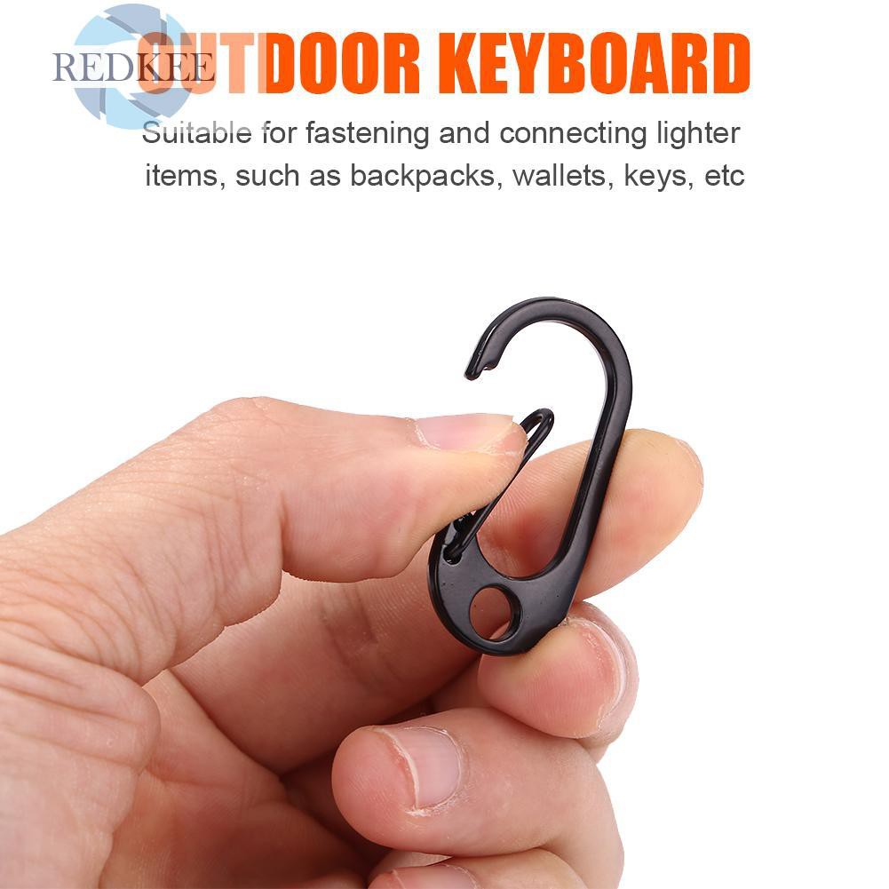 Móc Khóa Đa Năng Bằng Hợp Kim Nhôm Dành Cho Cắm Trại Dã Ngoại