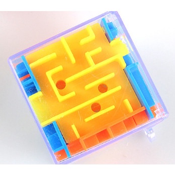 RUBIK mê cung kèm móc khoá - Đồ chơi giảm stress Rubik cube trí tuệ cho bé và gia đình