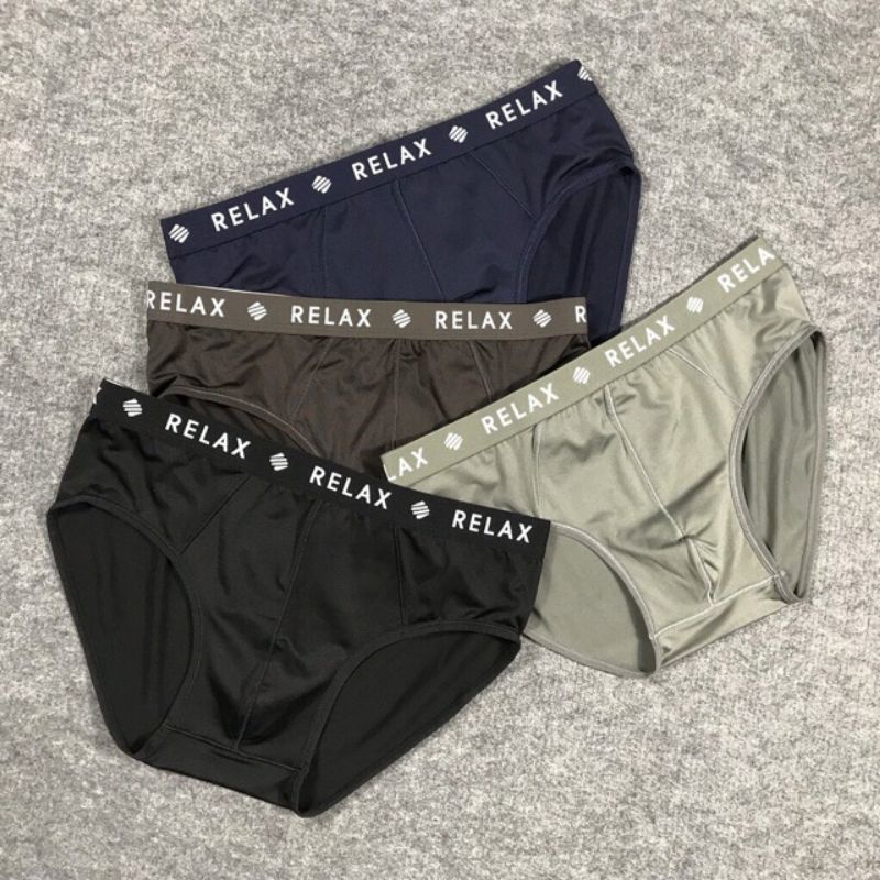 ComBo 3 Quần Lót_Sịp Nam RELAX Chất Liệu Thun Lanh Rltk22