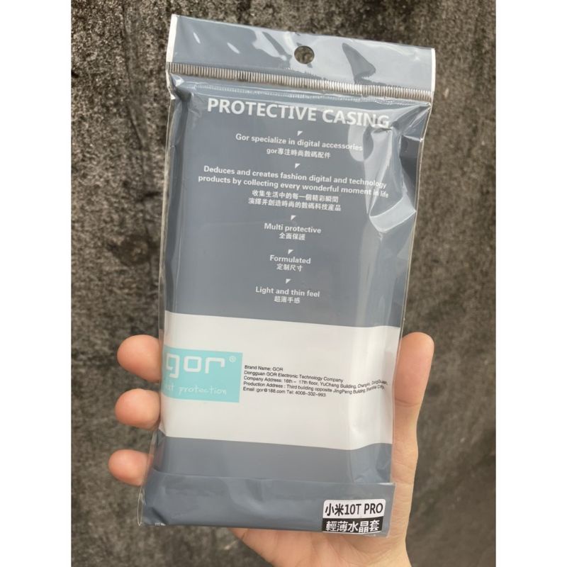 Ốp lưng silicon Xiaomi Mi 10T , Mi 10T Pro 5G,mi 10t lite trong suốt chính hãng GOR
