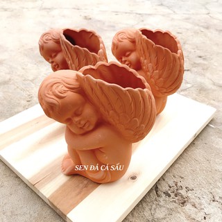 Chậu Đất Nung Thiên Thần Ngủ